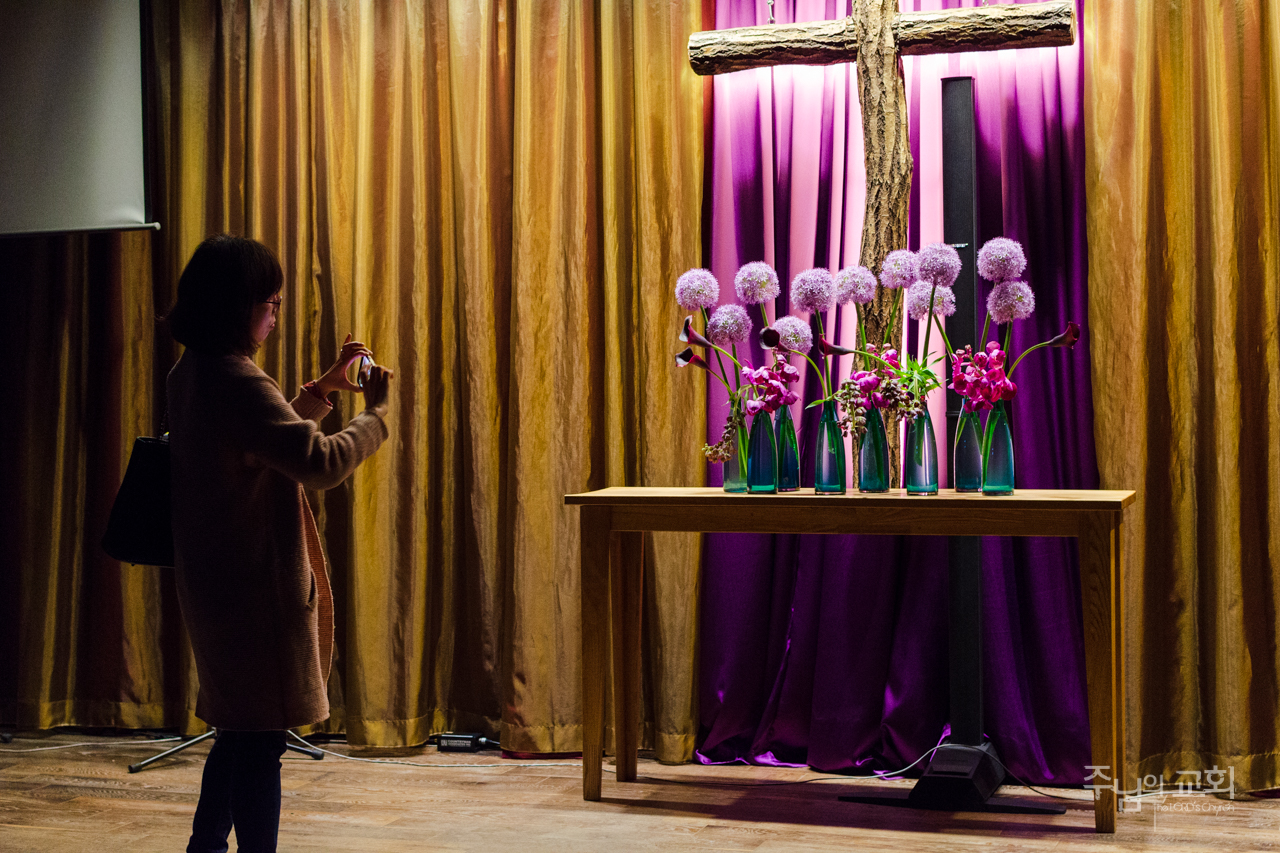 An Offering Flowers